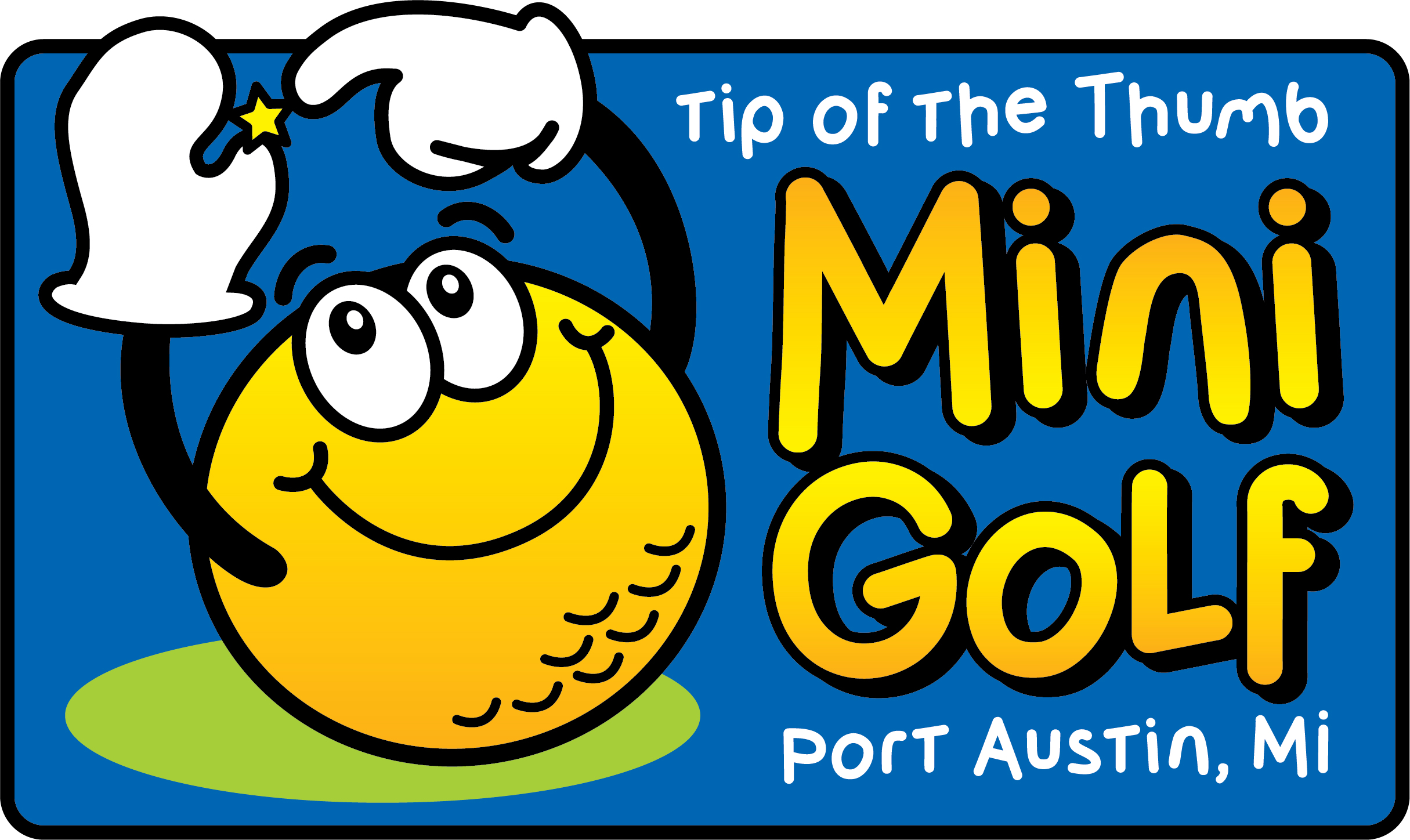 Tip of the Thumb Golf Logo